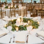 Whimsical Winter  Wedding Centerpiece